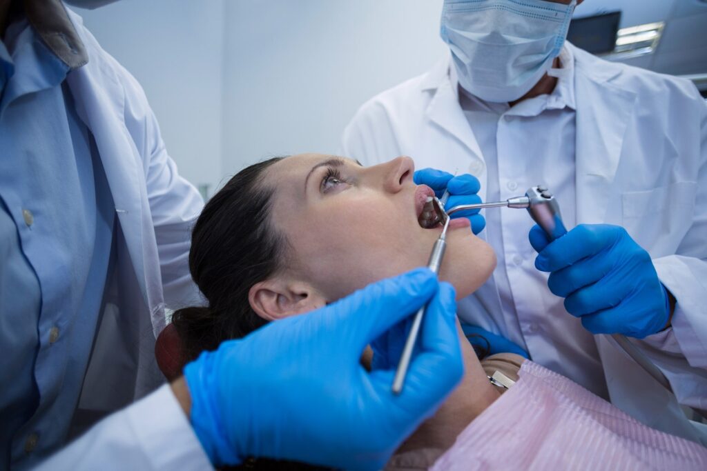 Dental check-up for a woman in Columbus, GA