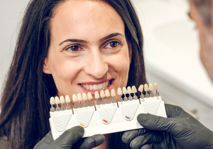 cosmetic shades, Dental Bonding