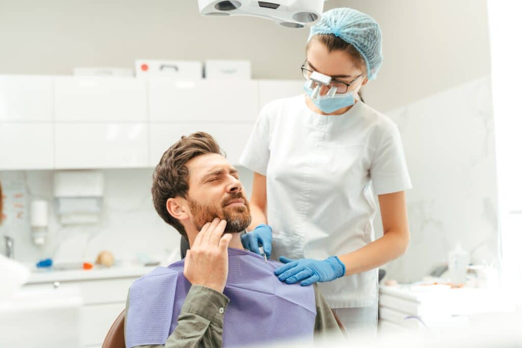 main in pain emergency visit, Root Canals