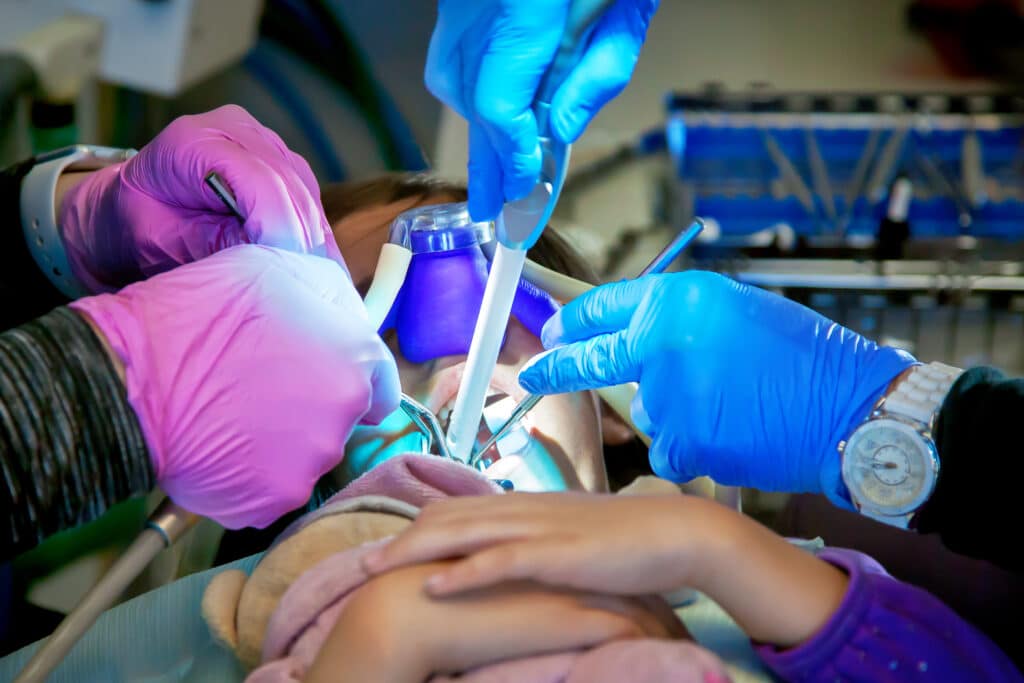 patient with nitrous oxide, Nitrous Oxide