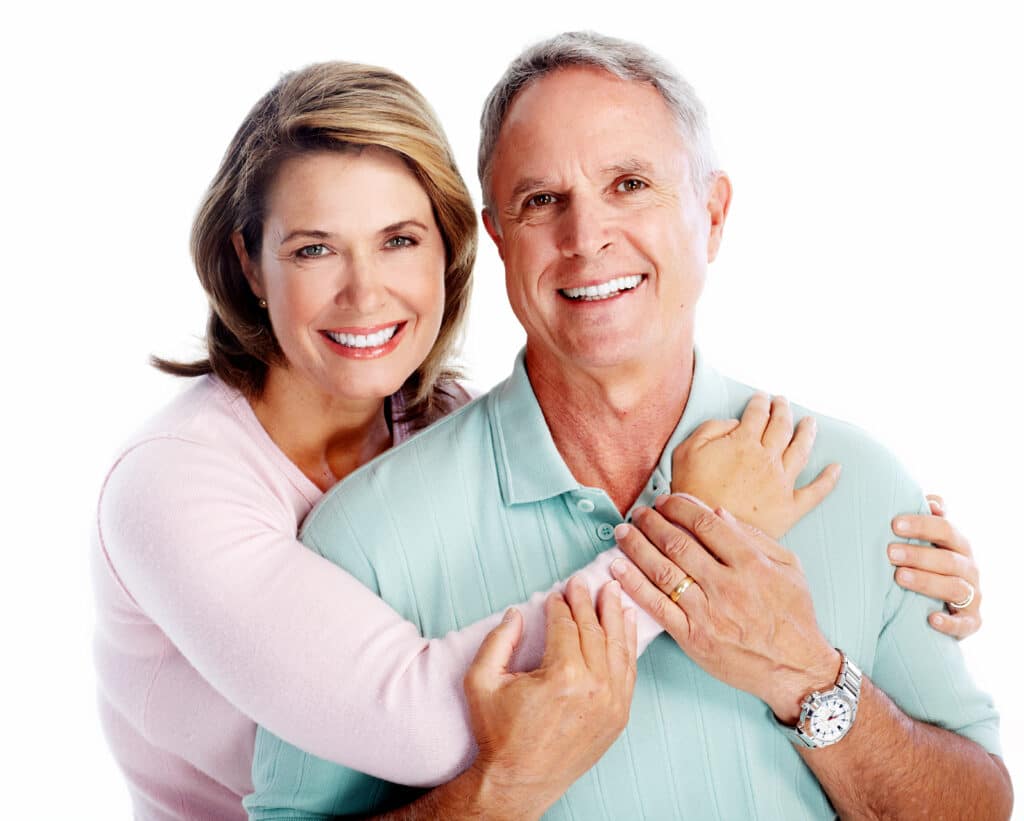 senior couple portrait, Dental Implant Consultations