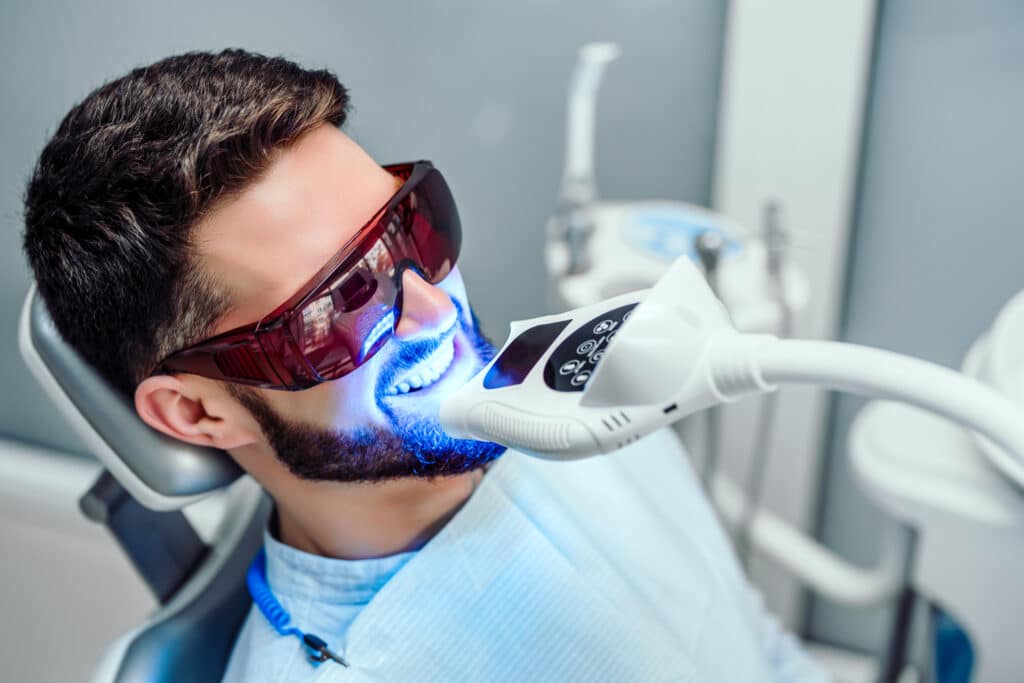 teeth whitening in dental office, Teeth Whitening