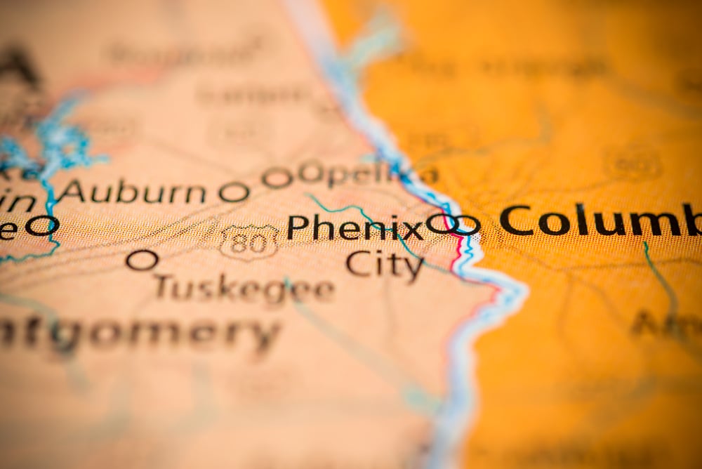 Phenix City Map